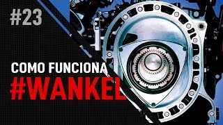 MOTOR ROTATIVO WANKEL – Como Funciona 23 – Alta RPM [upl. by Enileve]