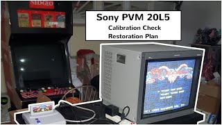 Sony PVM 20L5  Monitor amp Restoration Project Overview [upl. by Gerson]