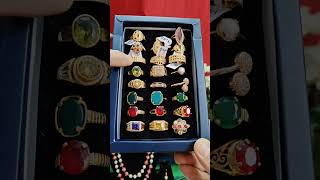 Priyas Jewelry Box is live gold polish jewellery ka collection  gold plated bangles  rings design [upl. by Sosthena]