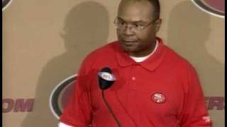 Mike Singletary Post Game after Seahawks [upl. by Kola]