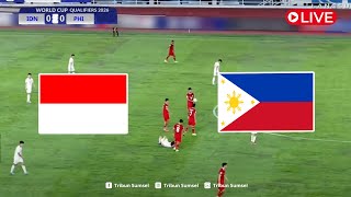 🔴 LIVE SCORE  INDONESIA VS FILIPINA  KUALIFIKASI PIALA DUNIA ASIA FIFA AFC [upl. by Hairem]