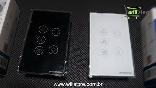 Interruptor Para Ventilador  Exaustão WiFi e RF433Mhz Novadigital Tuya [upl. by Assenaj]