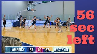 2023 JR BASKETBALL PROVINCIAL TOURNAMENT Lambrick vs Westsyde [upl. by Shawna]