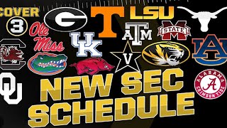 The NEW SEC Schedule is Out and its INSANE [upl. by Adnelg645]