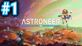 Astroneer 2024 PS5 Gameplay  Year Of The GlitchBrand New CoOp Adventure  Episode 1 [upl. by Rue384]