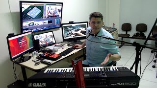 Yamaha PSR SX900 Review em PortuguesBrasil [upl. by Willie]