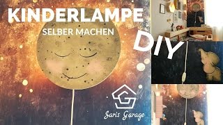 Kinderlampe selber bauen  Kinderzimmer Deko selber machen  Wandlampe DIY  Baby Lampe Kidsroom [upl. by Atirahs]