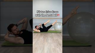 Criss Cross with the Pezzi Ballpilatescore pilatesabs core [upl. by Ecitnerp20]