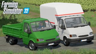 FS22  Ford Transit MK3  Car mod for Farming Simulator 2022 Roleplay [upl. by Sigismundo]