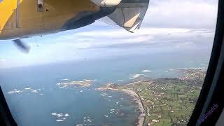 Guernsey to London Gatwick by our own airline Aurigny GOATR 5th March 2024 [upl. by Eillak255]