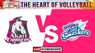 Akari vs Creamline  PVL AllFilipino Conference LIVE Scoreboard [upl. by Rutherfurd]