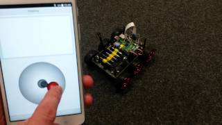 Diddyborg controlled with joystick App [upl. by Ansley267]