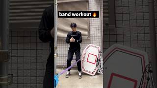 Band workout bandworkout fitness training [upl. by Bresee]