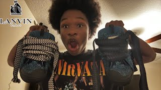 Unboxing The Craziest Pair Of Lanvin Curb Sneakers [upl. by Thill533]