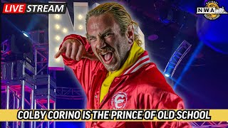 Colby Corino Joins NWA Livestream 102824 [upl. by Yennek]