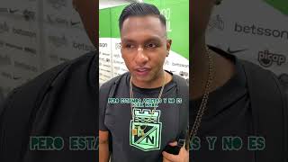 ¡ALFREDO MORELOS EN ZONA MIXTADeclaraciones del ‘9’ verde luego del empate vs DIM [upl. by Hploda286]