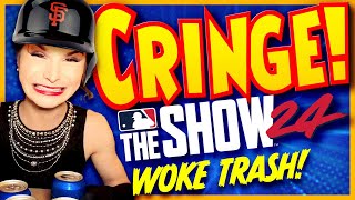 WOKE TRASH MLB The Show 24 Trailer REACTION This is Everything Wrong With Modern Entertainment [upl. by Shaffer]