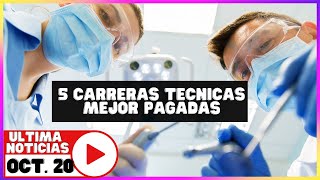 Las 5 carreras técnicas mejor pagadas en Estados Unidos [upl. by Mirielle139]