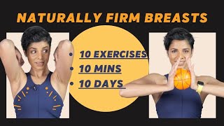 How To LIFT SAGGING BREASTS Try these 10 BREAST EXERCISES for 10 days [upl. by Shaner]