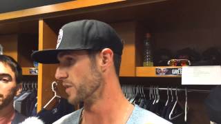 Detroit Tigers pitcher Shane Greene talks about his strong start against Kansas City [upl. by Ayahsal]