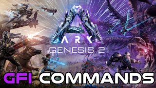 Ark Genesis part 2  GFI commands [upl. by Stich]