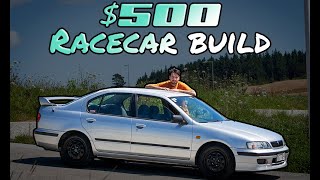 500 Race Car  99 Nissan Primera build [upl. by Nuavahs]