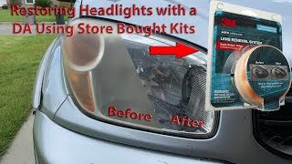 DIY Restore Headlights  Quick and Easy with your DA Polisher [upl. by Giovanna]