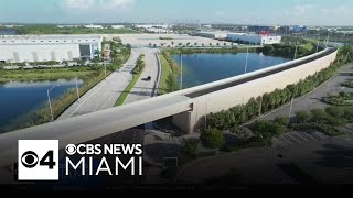 4 new ramps bring traffic changes to Floridas Turnpike and Dolphin Expressway [upl. by Hgielah]