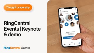 RingCentral Events  Keynote amp demo [upl. by Atinob]