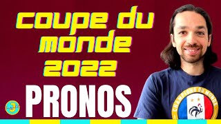 JE FAIS MES PRONOS POUR LA COUPE DU MONDE 2022  le vainqueur va vous choquer [upl. by Nahor]