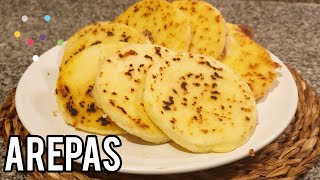 Arepas de Maíz trillado con queso  como hacer arepas con maíz trillado [upl. by Oriaj]