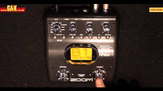 Zoom  G2Nu MultiFX Demo at GAK [upl. by Lustick]