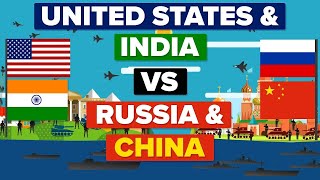 USA amp India VS China amp Russia  Who Would Win Army  Military Comparison And Other China Stories [upl. by Mann746]