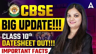 CBSE Board Date Sheet 2025 Out 🚨  CBSE Latest News  Class 10 and 12th Board Exams Schedule out 🤯 [upl. by Mullane110]