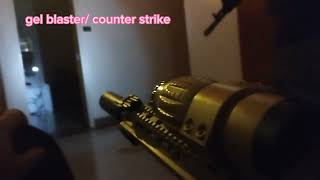 Gel blaster counter strike  part 3  Wolfe Moto Vlog [upl. by Arikihs]