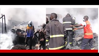 TOUBA  L’ANCIENNE GARE ROUTIÈRE PREND FEU DÉGÂTS MATÉRIELS IMPORTANTS [upl. by Bussey741]