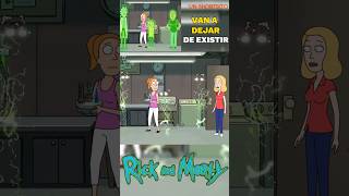 RICK MORTY Y JERRY DEJAN DE EXISTIR 😱😂⏰  RICK Y MORTY  PARTE 2【T6 EP1】 [upl. by Sabas]