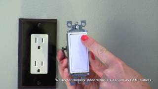 Rocker wall plate Decora wall plate Covers and GFCI explained [upl. by Ancel372]