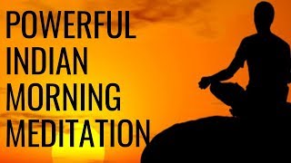 Morning meditation for positive energy in hindi [upl. by Ibor609]