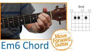 Guitar Chords for Beginners  Em6 [upl. by Hsenid]