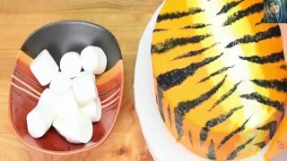 TIGER CAKE  Tutorial Membuat Roti Harimau Endah Purwanti [upl. by Aggie]