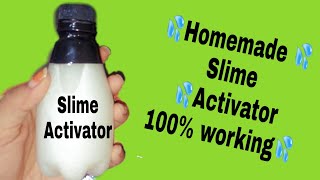 How to make Slime Activator  100 working Activator DIY Slime Activator  Homemade Slime Activator [upl. by Sileray175]