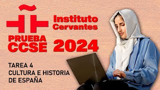 Prueba CCSE 2024 📗 Tarea 4️⃣ NACIONALIDAD ESPAÑOLA 🇪🇸 [upl. by Mikel265]