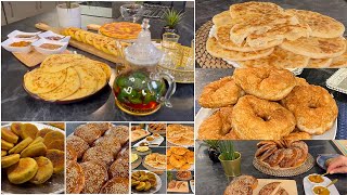 7 recettes pour petit déjeuner marocain 🇲🇦🧇🥞 فطور صباحي✨بالعربية والفرنسية [upl. by Hanser]