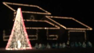 Christmas light display  Antigo Wisconsin [upl. by Ycrem]