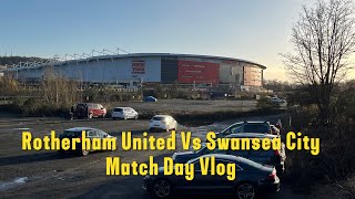 Rotherham United 12 Swansea City Vlog  202324 [upl. by Lleihsad555]