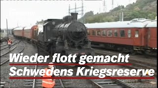 Schwedens Kriegsreserve Dampf nach fünf Jahrzehnten Stillstand  EisenbahnRomantik [upl. by Maggs]