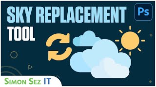 Sky Replacement Tool Tutorial in Photoshop CC [upl. by Refiffej]