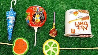 Candy ASMR Satisfying video Asmr Lollipops candy and chocolate Yummy candy Unboxing satishying [upl. by Alul295]