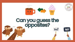 Fun Opposites Game for Kids [upl. by Mikey]